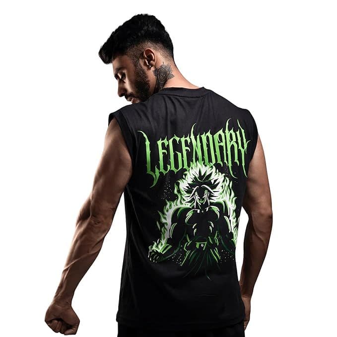 Regata Streetwear AfterSoul Broly Legendary | Dragon Ball Z | Anime | 100% Algodão | Unissex |