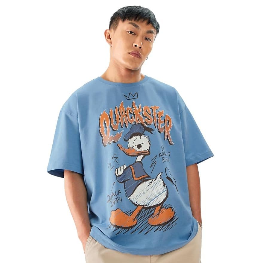 Camiseta Streetwear AfterSoul | Pato Donald | Mickey | Retrô | 100% Algodão | Plus Size | Unissex