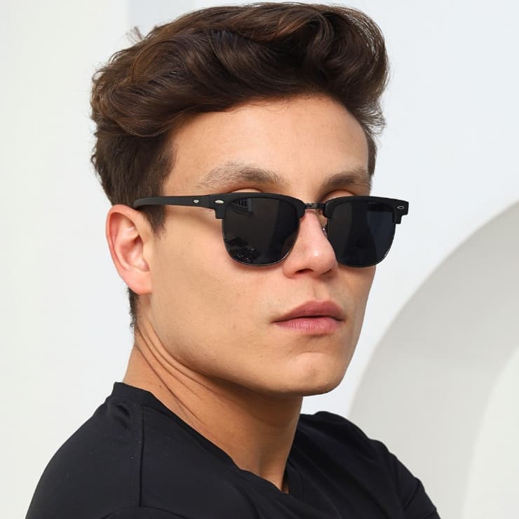 Óculos de Sol Lyon Premium Club Clássico Retrô Oldstyle Vintage uv400 Feminino Masculino