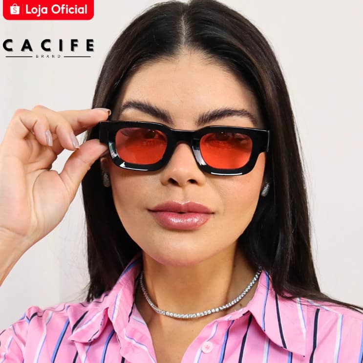 Óculos De Sol Ibiza Retangular Premium Retro Vintage Oldstyle Clássico Cinema Unissex Uv400