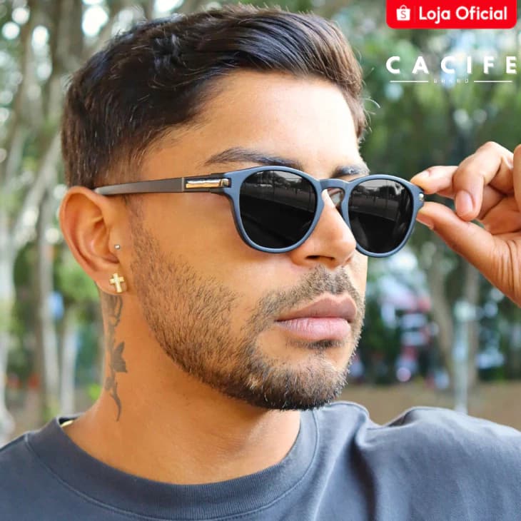 Óculos de Sol Austin Esportivo Premium Polarizado Funk Retrô Clássico uv400 Unissex