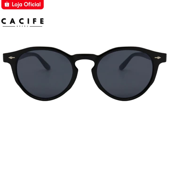 Óculos de Sol Sunrise Redondo Premium Clássico Retrô Oldstyle Vintage Verão Carnaval uv400 Unissex