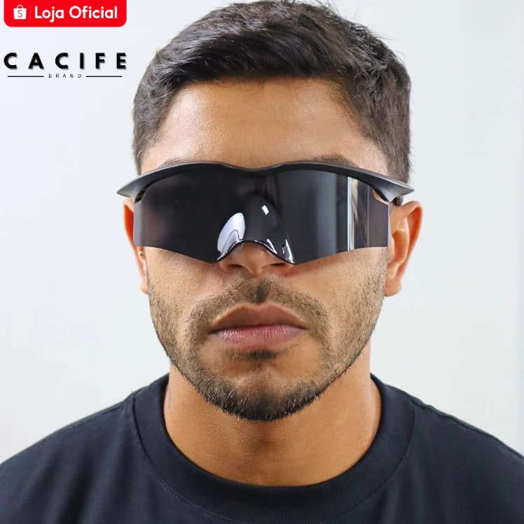 Óculos de Sol Falcon Esportivo Premium Mascara Batman Baixa Pace Flexível Tendencia uv400 Unissex